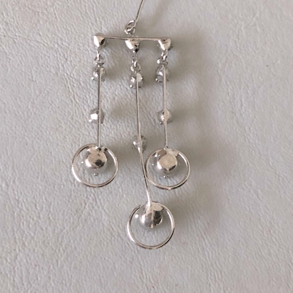 Dramatic Rhinestone Earrings - Picture 6 of 10